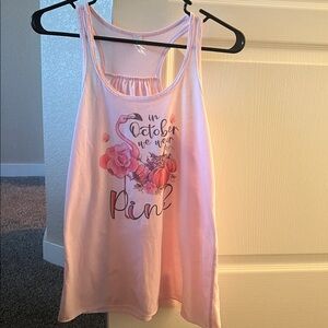 Bella Canvas Light Pink Flowy Tank